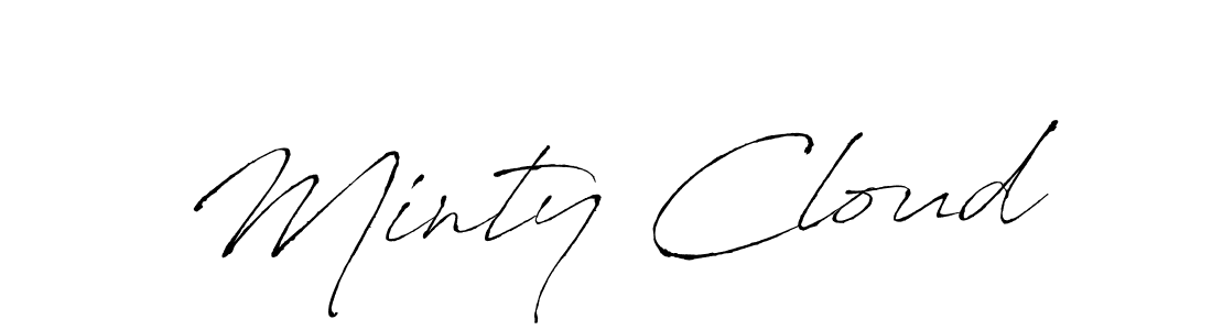 Best and Professional Signature Style for Minty Cloud. Antro_Vectra Best Signature Style Collection. Minty Cloud signature style 6 images and pictures png