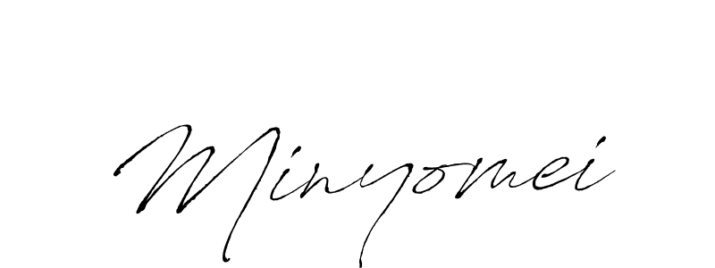 It looks lik you need a new signature style for name Minyomei. Design unique handwritten (Antro_Vectra) signature with our free signature maker in just a few clicks. Minyomei signature style 6 images and pictures png