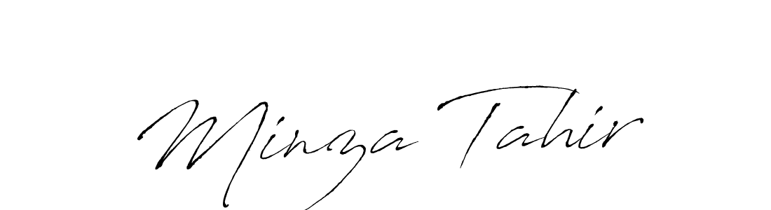 Also You can easily find your signature by using the search form. We will create Minza Tahir name handwritten signature images for you free of cost using Antro_Vectra sign style. Minza Tahir signature style 6 images and pictures png