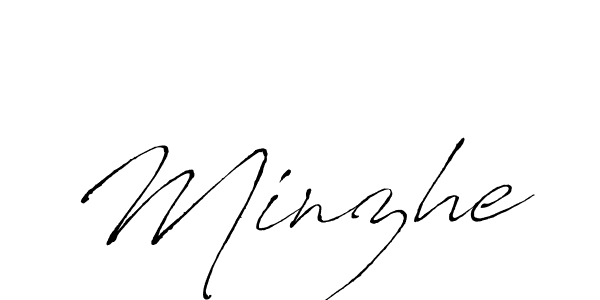 You should practise on your own different ways (Antro_Vectra) to write your name (Minzhe) in signature. don't let someone else do it for you. Minzhe signature style 6 images and pictures png