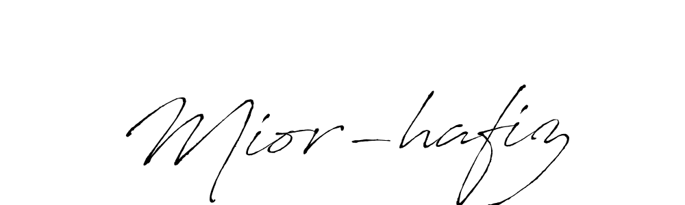 It looks lik you need a new signature style for name Mior-hafiz. Design unique handwritten (Antro_Vectra) signature with our free signature maker in just a few clicks. Mior-hafiz signature style 6 images and pictures png
