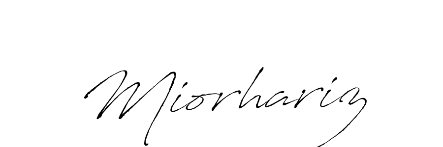 How to make Miorhariz name signature. Use Antro_Vectra style for creating short signs online. This is the latest handwritten sign. Miorhariz signature style 6 images and pictures png