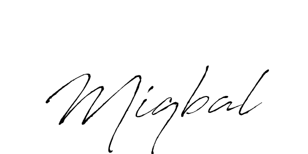 How to make Miqbal name signature. Use Antro_Vectra style for creating short signs online. This is the latest handwritten sign. Miqbal signature style 6 images and pictures png