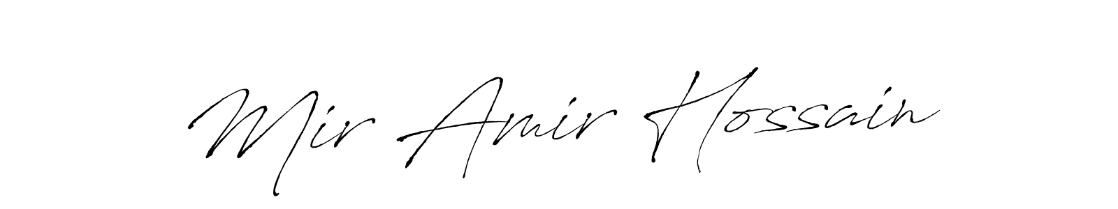 Mir Amir Hossain stylish signature style. Best Handwritten Sign (Antro_Vectra) for my name. Handwritten Signature Collection Ideas for my name Mir Amir Hossain. Mir Amir Hossain signature style 6 images and pictures png