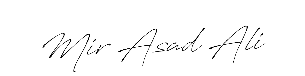 Similarly Antro_Vectra is the best handwritten signature design. Signature creator online .You can use it as an online autograph creator for name Mir Asad Ali. Mir Asad Ali signature style 6 images and pictures png