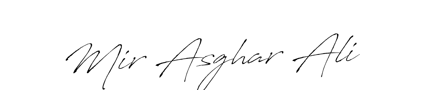 Make a short Mir Asghar Ali signature style. Manage your documents anywhere anytime using Antro_Vectra. Create and add eSignatures, submit forms, share and send files easily. Mir Asghar Ali signature style 6 images and pictures png