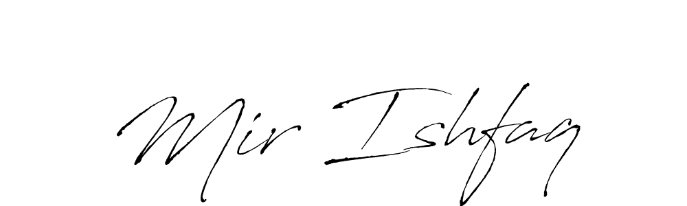 Use a signature maker to create a handwritten signature online. With this signature software, you can design (Antro_Vectra) your own signature for name Mir Ishfaq. Mir Ishfaq signature style 6 images and pictures png