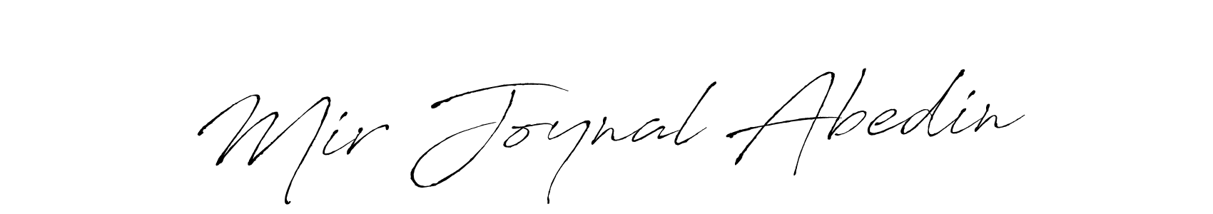 Create a beautiful signature design for name Mir Joynal Abedin. With this signature (Antro_Vectra) fonts, you can make a handwritten signature for free. Mir Joynal Abedin signature style 6 images and pictures png