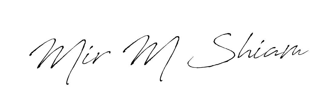 You can use this online signature creator to create a handwritten signature for the name Mir M Shiam. This is the best online autograph maker. Mir M Shiam signature style 6 images and pictures png