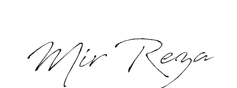 The best way (Antro_Vectra) to make a short signature is to pick only two or three words in your name. The name Mir Reza include a total of six letters. For converting this name. Mir Reza signature style 6 images and pictures png