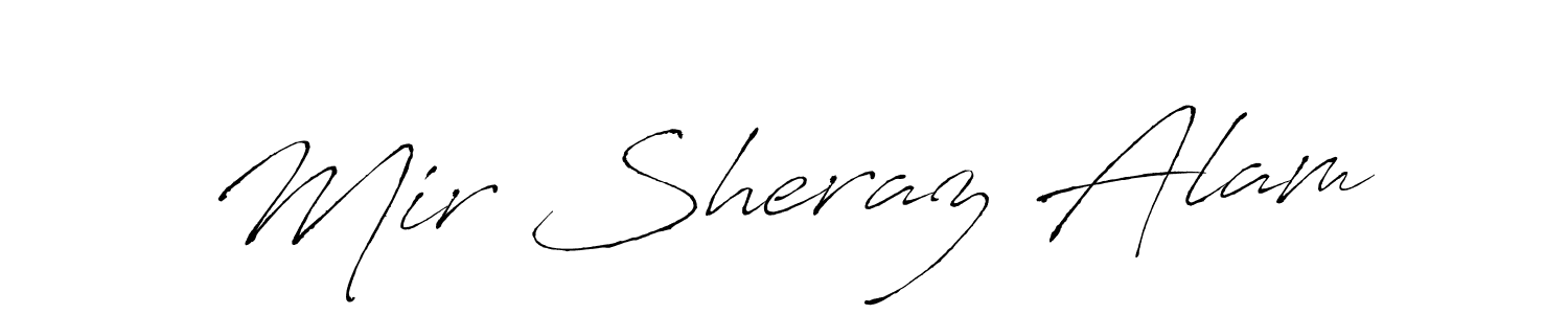 Also You can easily find your signature by using the search form. We will create Mir Sheraz Alam name handwritten signature images for you free of cost using Antro_Vectra sign style. Mir Sheraz Alam signature style 6 images and pictures png