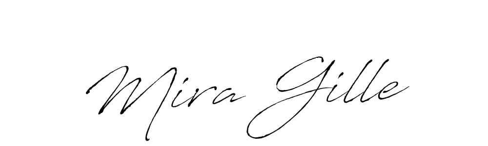 Also You can easily find your signature by using the search form. We will create Mira Gille name handwritten signature images for you free of cost using Antro_Vectra sign style. Mira Gille signature style 6 images and pictures png