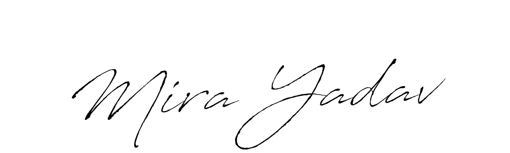 Also You can easily find your signature by using the search form. We will create Mira Yadav name handwritten signature images for you free of cost using Antro_Vectra sign style. Mira Yadav signature style 6 images and pictures png