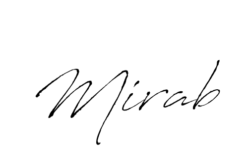 How to make Mirab name signature. Use Antro_Vectra style for creating short signs online. This is the latest handwritten sign. Mirab signature style 6 images and pictures png