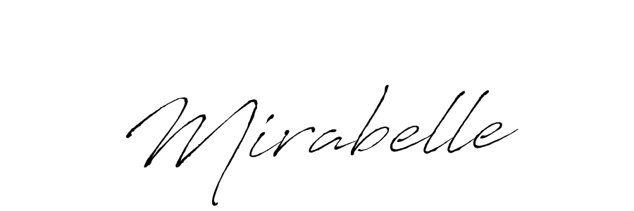 Use a signature maker to create a handwritten signature online. With this signature software, you can design (Antro_Vectra) your own signature for name Mirabelle. Mirabelle signature style 6 images and pictures png