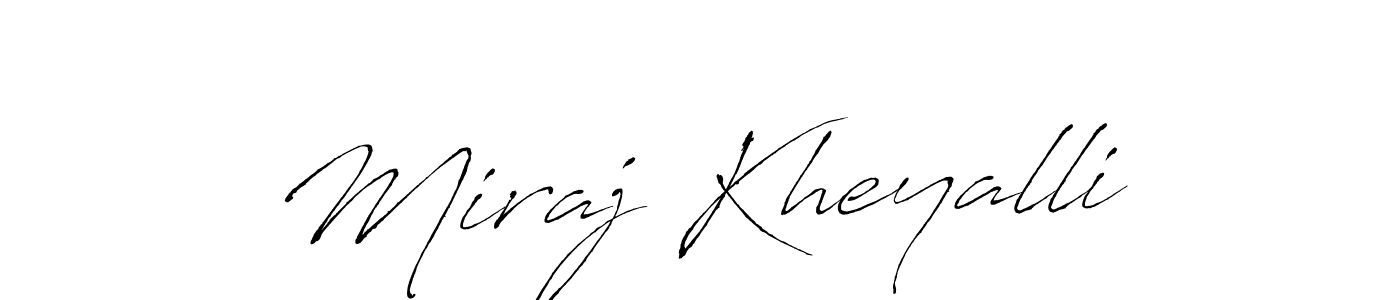 The best way (Antro_Vectra) to make a short signature is to pick only two or three words in your name. The name Miraj Kheyalli include a total of six letters. For converting this name. Miraj Kheyalli signature style 6 images and pictures png