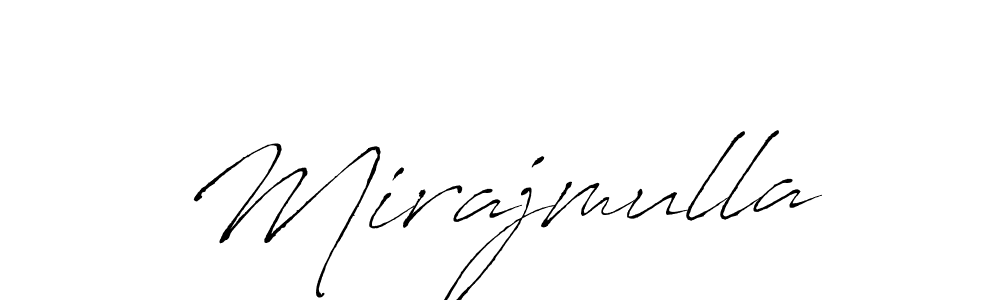 Mirajmulla stylish signature style. Best Handwritten Sign (Antro_Vectra) for my name. Handwritten Signature Collection Ideas for my name Mirajmulla. Mirajmulla signature style 6 images and pictures png