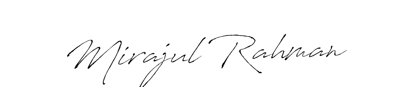 How to make Mirajul Rahman signature? Antro_Vectra is a professional autograph style. Create handwritten signature for Mirajul Rahman name. Mirajul Rahman signature style 6 images and pictures png