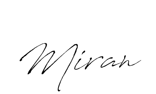 How to make Miran signature? Antro_Vectra is a professional autograph style. Create handwritten signature for Miran name. Miran signature style 6 images and pictures png