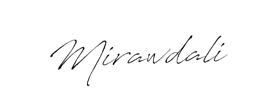 How to make Mirawdali signature? Antro_Vectra is a professional autograph style. Create handwritten signature for Mirawdali name. Mirawdali signature style 6 images and pictures png