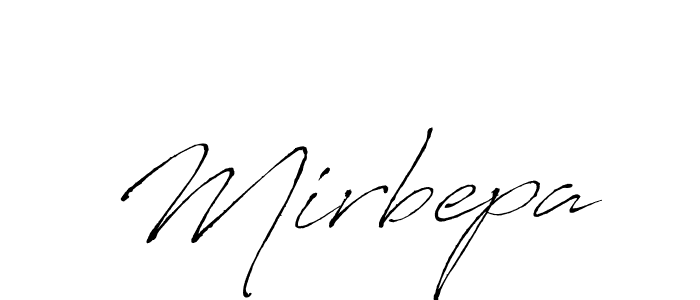 It looks lik you need a new signature style for name Mirbepa. Design unique handwritten (Antro_Vectra) signature with our free signature maker in just a few clicks. Mirbepa signature style 6 images and pictures png