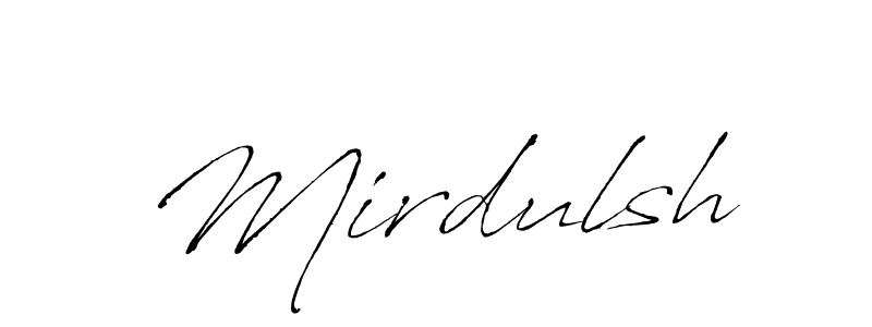 You should practise on your own different ways (Antro_Vectra) to write your name (Mirdulsh) in signature. don't let someone else do it for you. Mirdulsh signature style 6 images and pictures png