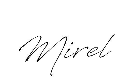 if you are searching for the best signature style for your name Mirel. so please give up your signature search. here we have designed multiple signature styles  using Antro_Vectra. Mirel signature style 6 images and pictures png