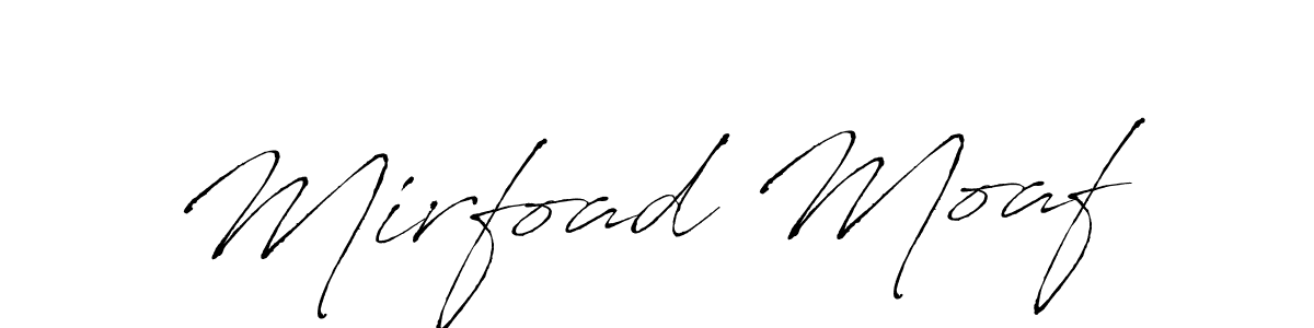 It looks lik you need a new signature style for name Mirfoad Moaf. Design unique handwritten (Antro_Vectra) signature with our free signature maker in just a few clicks. Mirfoad Moaf signature style 6 images and pictures png