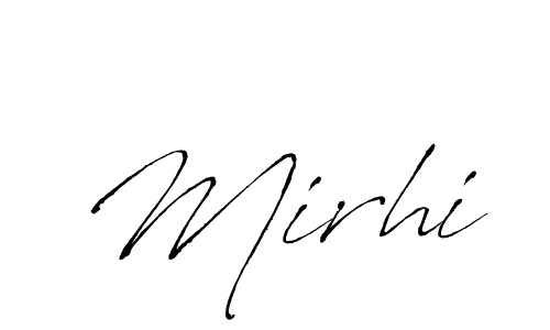 if you are searching for the best signature style for your name Mirhi. so please give up your signature search. here we have designed multiple signature styles  using Antro_Vectra. Mirhi signature style 6 images and pictures png