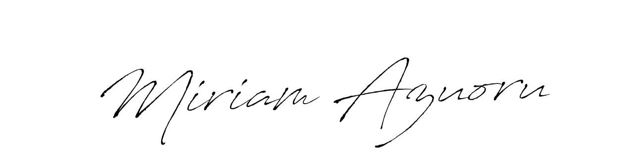 Also we have Miriam Azuoru name is the best signature style. Create professional handwritten signature collection using Antro_Vectra autograph style. Miriam Azuoru signature style 6 images and pictures png
