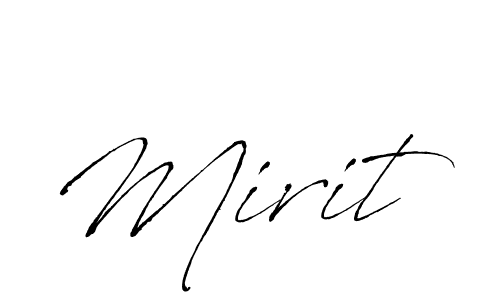 The best way (Antro_Vectra) to make a short signature is to pick only two or three words in your name. The name Mirit include a total of six letters. For converting this name. Mirit signature style 6 images and pictures png