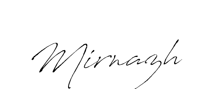 if you are searching for the best signature style for your name Mirnazh. so please give up your signature search. here we have designed multiple signature styles  using Antro_Vectra. Mirnazh signature style 6 images and pictures png