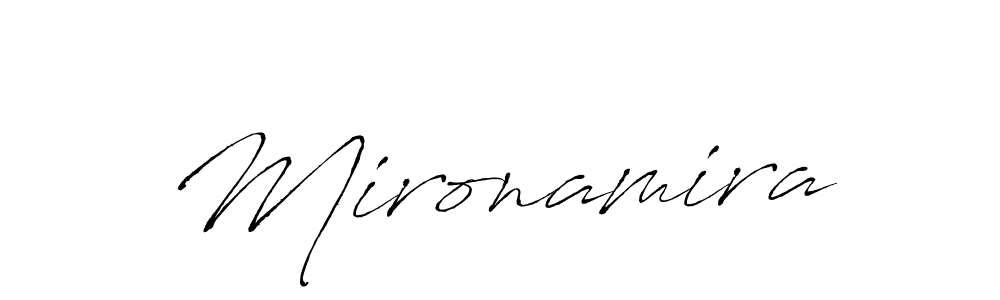 You should practise on your own different ways (Antro_Vectra) to write your name (Mironamira) in signature. don't let someone else do it for you. Mironamira signature style 6 images and pictures png