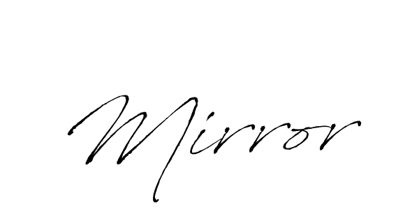 How to Draw Mirror signature style? Antro_Vectra is a latest design signature styles for name Mirror. Mirror signature style 6 images and pictures png