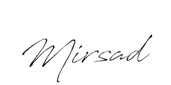 Make a beautiful signature design for name Mirsad. Use this online signature maker to create a handwritten signature for free. Mirsad signature style 6 images and pictures png