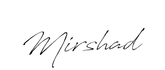 It looks lik you need a new signature style for name Mirshad. Design unique handwritten (Antro_Vectra) signature with our free signature maker in just a few clicks. Mirshad signature style 6 images and pictures png