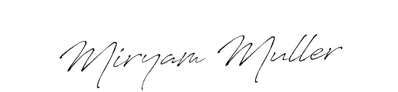 Also You can easily find your signature by using the search form. We will create Miryam Muller name handwritten signature images for you free of cost using Antro_Vectra sign style. Miryam Muller signature style 6 images and pictures png