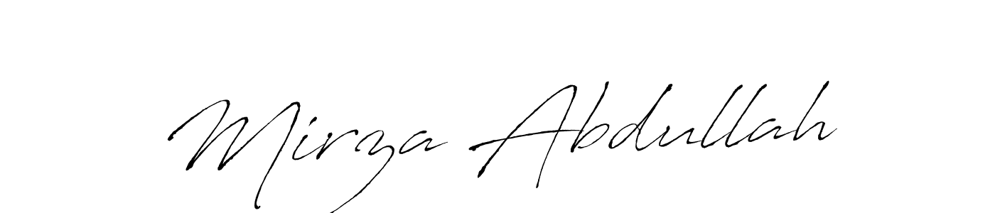 The best way (Antro_Vectra) to make a short signature is to pick only two or three words in your name. The name Mirza Abdullah include a total of six letters. For converting this name. Mirza Abdullah signature style 6 images and pictures png