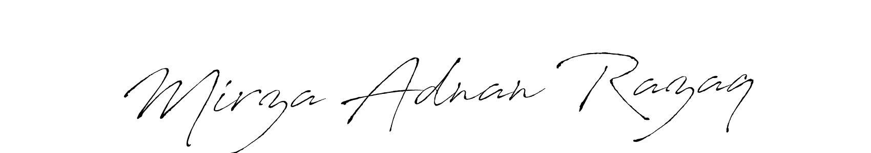 You can use this online signature creator to create a handwritten signature for the name Mirza Adnan Razaq. This is the best online autograph maker. Mirza Adnan Razaq signature style 6 images and pictures png