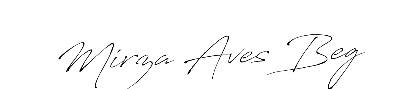 Also we have Mirza Aves Beg name is the best signature style. Create professional handwritten signature collection using Antro_Vectra autograph style. Mirza Aves Beg signature style 6 images and pictures png