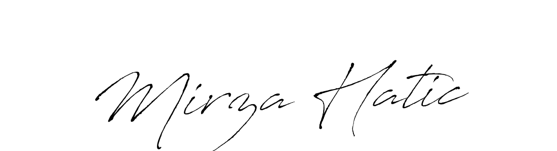 Make a short Mirza Hatic signature style. Manage your documents anywhere anytime using Antro_Vectra. Create and add eSignatures, submit forms, share and send files easily. Mirza Hatic signature style 6 images and pictures png