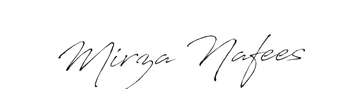 Also You can easily find your signature by using the search form. We will create Mirza Nafees name handwritten signature images for you free of cost using Antro_Vectra sign style. Mirza Nafees signature style 6 images and pictures png