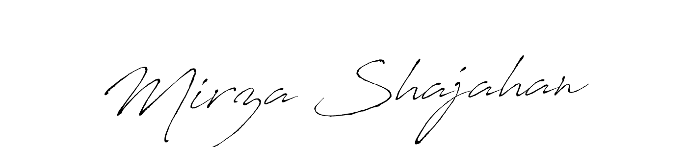 Make a short Mirza Shajahan signature style. Manage your documents anywhere anytime using Antro_Vectra. Create and add eSignatures, submit forms, share and send files easily. Mirza Shajahan signature style 6 images and pictures png