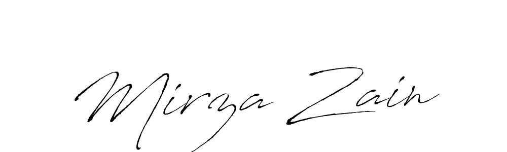 Once you've used our free online signature maker to create your best signature Antro_Vectra style, it's time to enjoy all of the benefits that Mirza Zain name signing documents. Mirza Zain signature style 6 images and pictures png