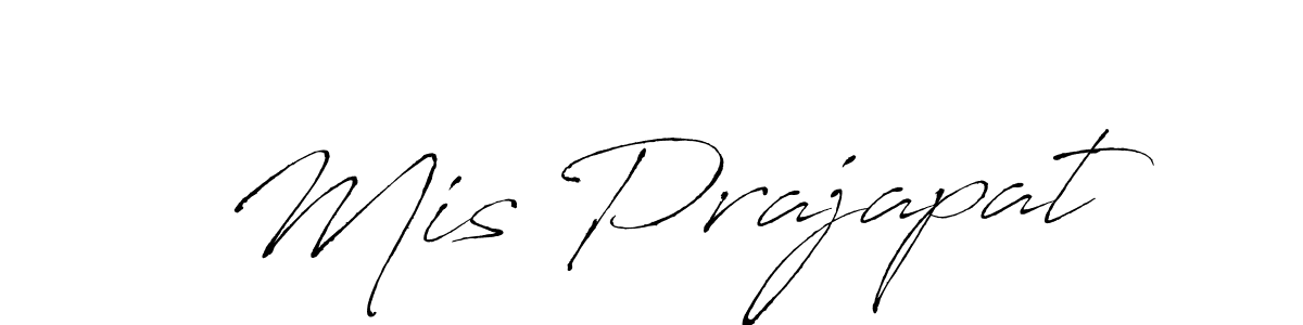 Design your own signature with our free online signature maker. With this signature software, you can create a handwritten (Antro_Vectra) signature for name Mis Prajapat. Mis Prajapat signature style 6 images and pictures png