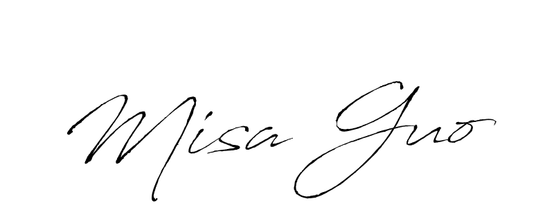 Similarly Antro_Vectra is the best handwritten signature design. Signature creator online .You can use it as an online autograph creator for name Misa Guo. Misa Guo signature style 6 images and pictures png