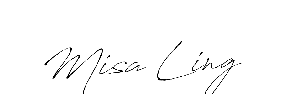 Best and Professional Signature Style for Misa Ling. Antro_Vectra Best Signature Style Collection. Misa Ling signature style 6 images and pictures png