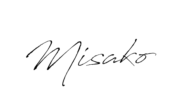 Misako stylish signature style. Best Handwritten Sign (Antro_Vectra) for my name. Handwritten Signature Collection Ideas for my name Misako. Misako signature style 6 images and pictures png