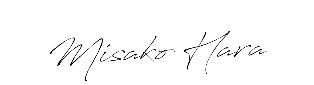 Create a beautiful signature design for name Misako Hara. With this signature (Antro_Vectra) fonts, you can make a handwritten signature for free. Misako Hara signature style 6 images and pictures png