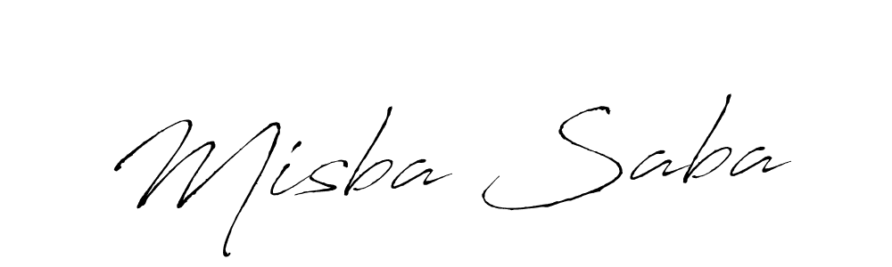 Antro_Vectra is a professional signature style that is perfect for those who want to add a touch of class to their signature. It is also a great choice for those who want to make their signature more unique. Get Misba Saba name to fancy signature for free. Misba Saba signature style 6 images and pictures png